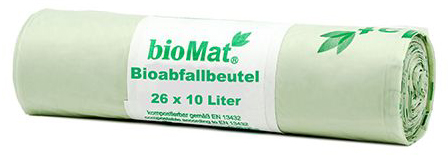 Sacs poubelle compostables, film