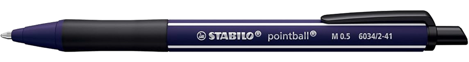 STABILO Stylo à bille rétractable pointball NatureCOLORS
