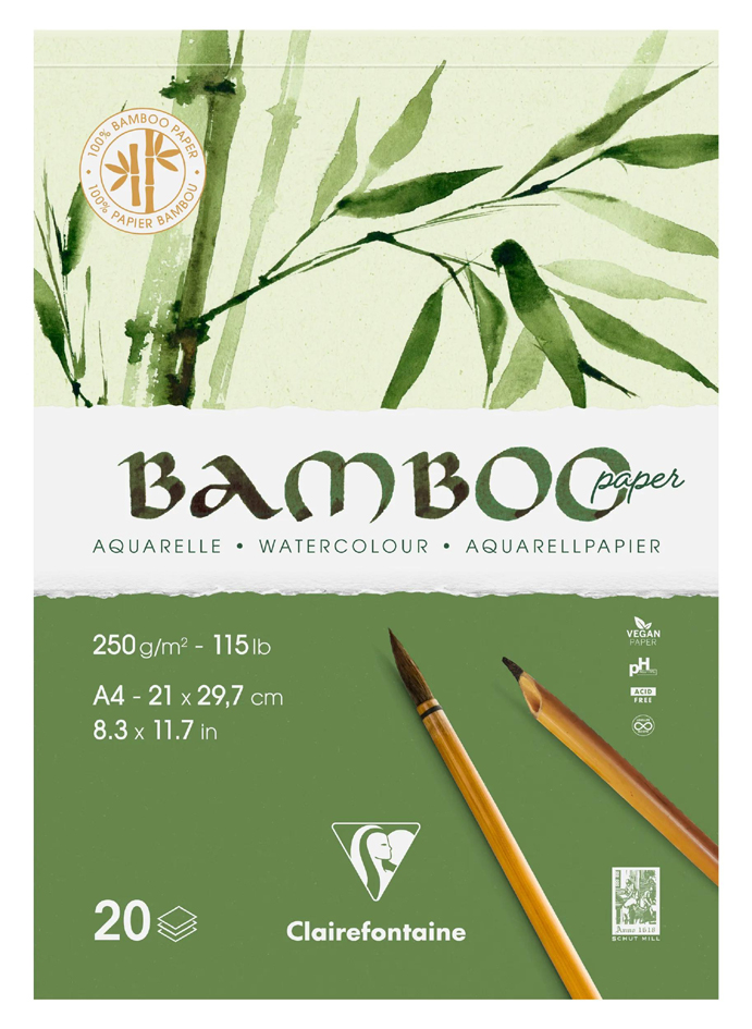 Bloc de papier aquarelle BAMBOO