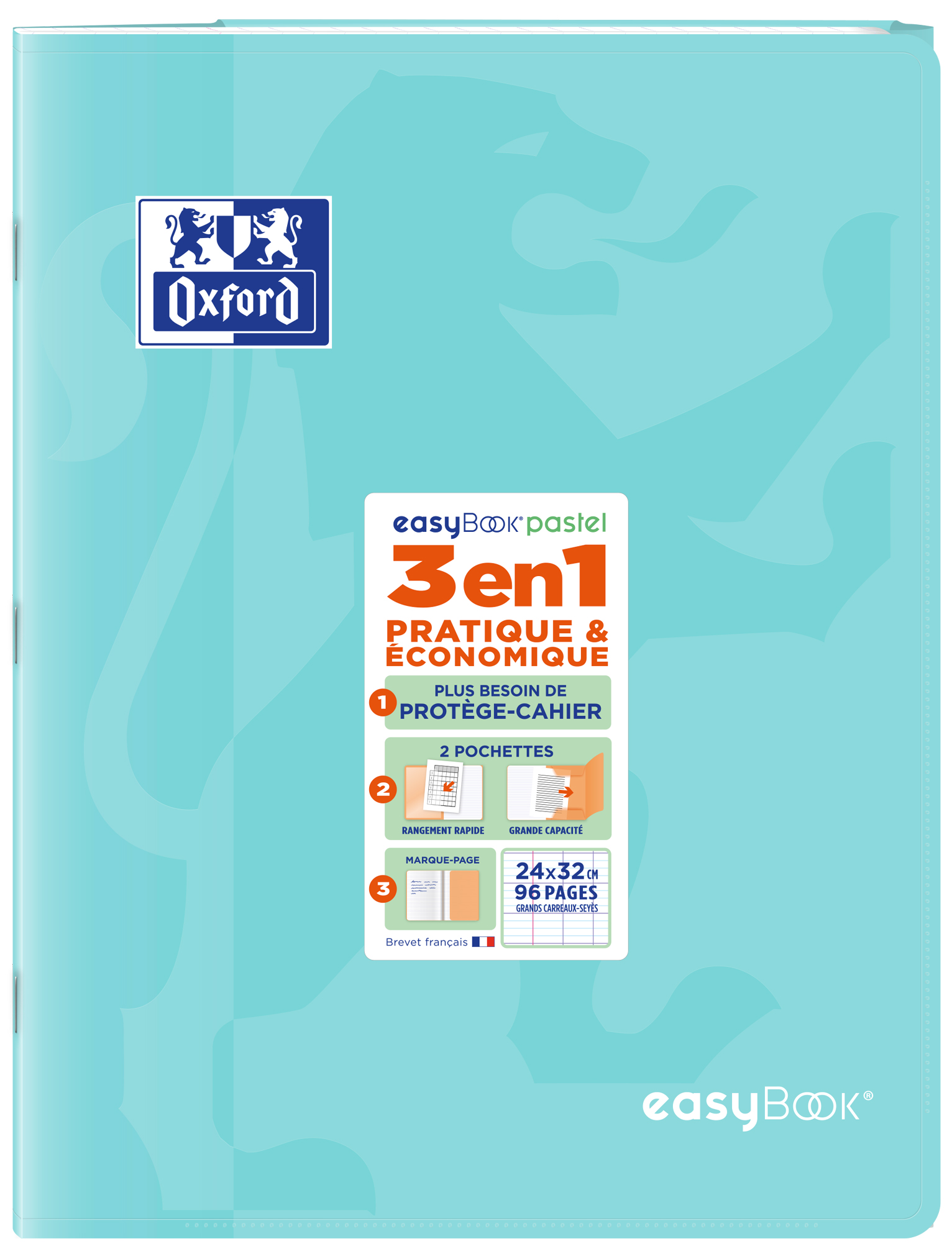 Visuel de référence: Cahier piqûre EasyBOOK Pastel
