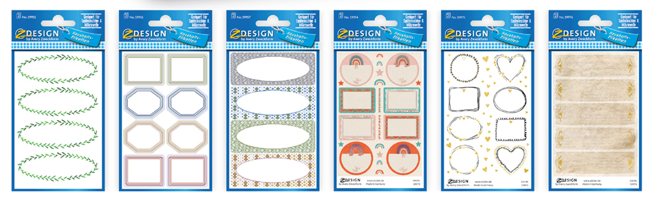 Présentoirs - Etiquettes pour la maison
