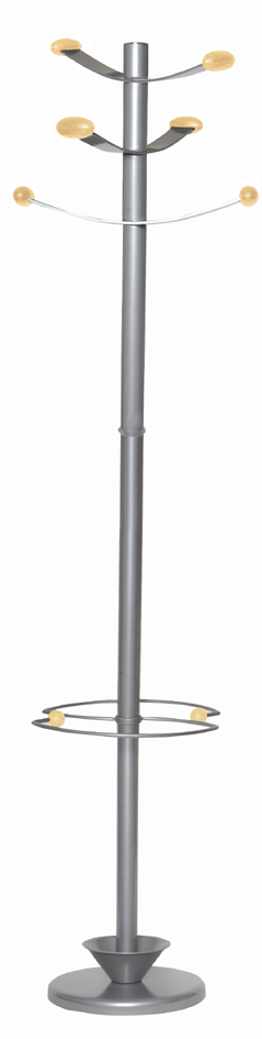 UNiLUX Portemanteau 'BOUQUET', hauteur: 1.735 mm, gris