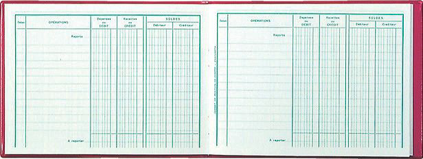 EXACOMPTA Piqûre 'Position de compte', 110 x 150 mm
