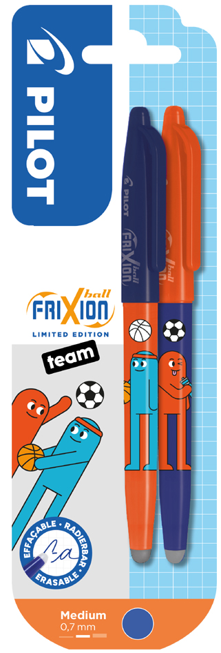 Pilot Stylo roller FRIXION BALL 07 Friends 'Team sports'