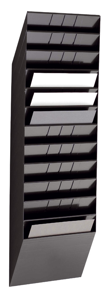 DURABLE Porte-brochures mural 'FLEXIBOXX 12', A4