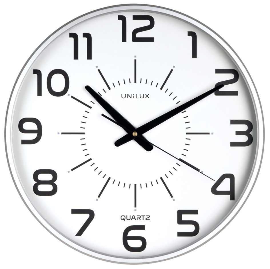 UNiLUX Horloge murale à quartz 'MAXI POP', diamètre: 400 mm