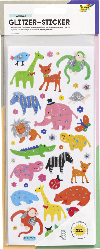 Stickers brillant pour enfants