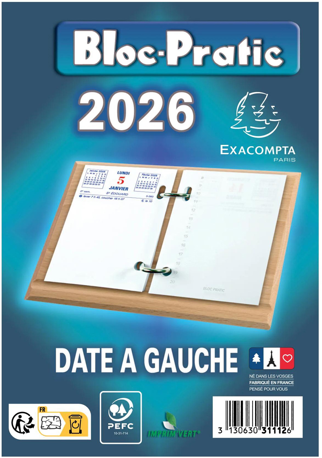 Blocs éphémérides