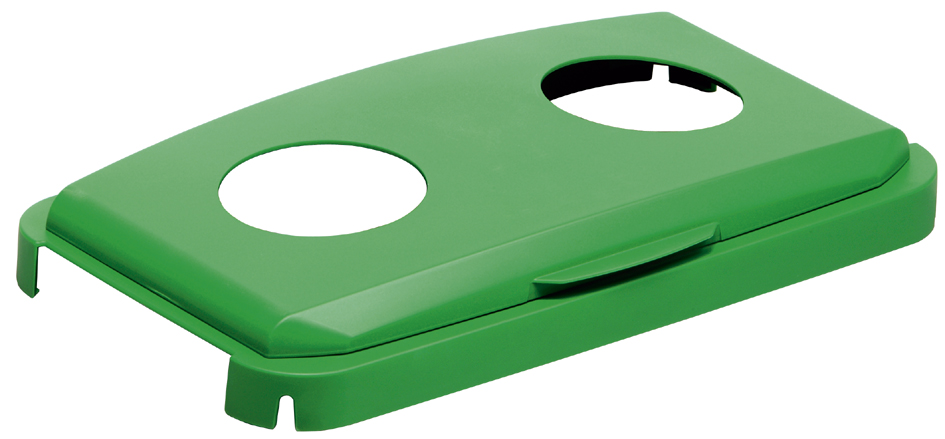 Accessoires: couvercle DURABIN avec 2 ouvertures