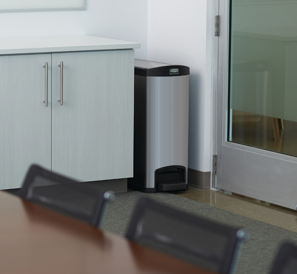 Poubelles métallique