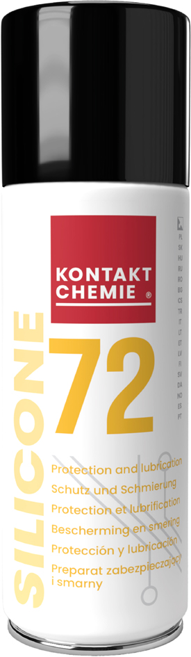 KONTAKT CHEMIE SILICONE 72 Huile aux silicones, 200 ml