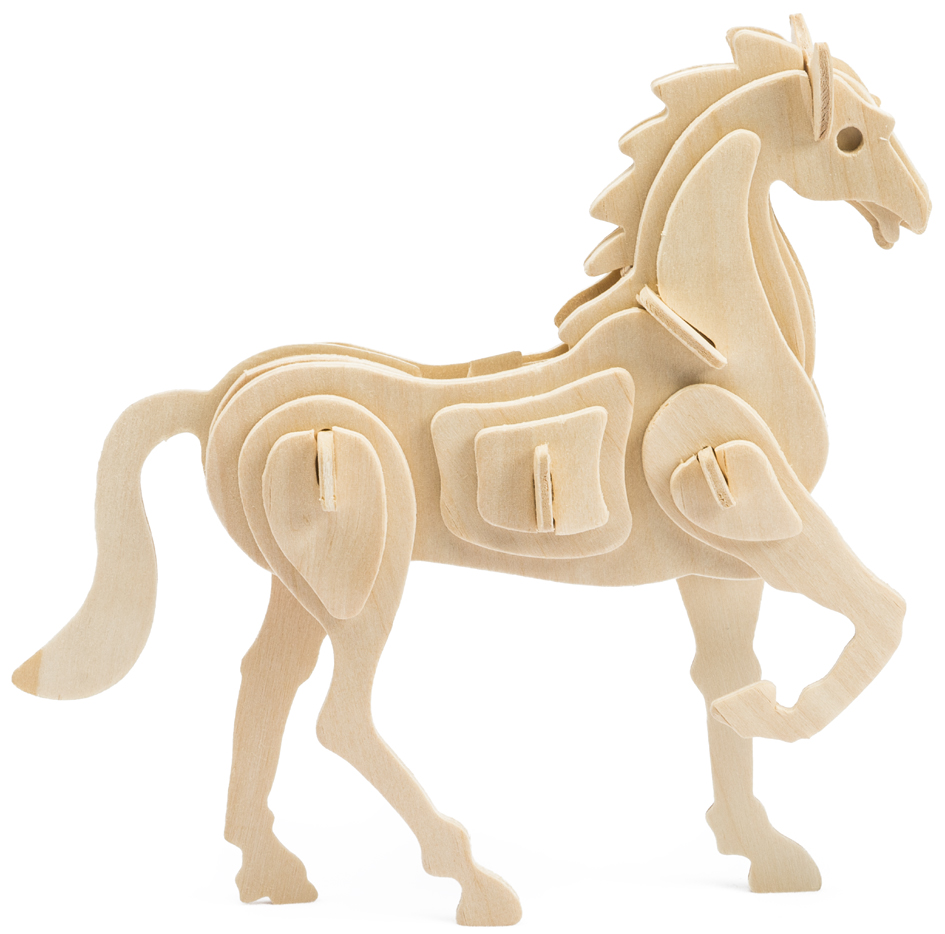 Marabu KiDS Puzzle 3D 'Cheval', 30 pièces