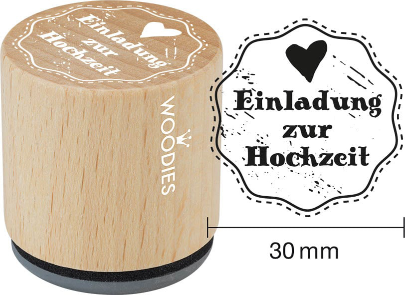 COLOP Tampon à motif Woodies 'Save The date' Save the date