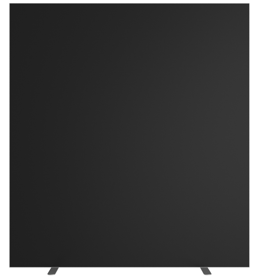 PAPERFLOW Cloison easyScreen, surface textile, noir