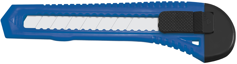WESTCOTT Cutter Office, lame: 18 mm, bleu / noir