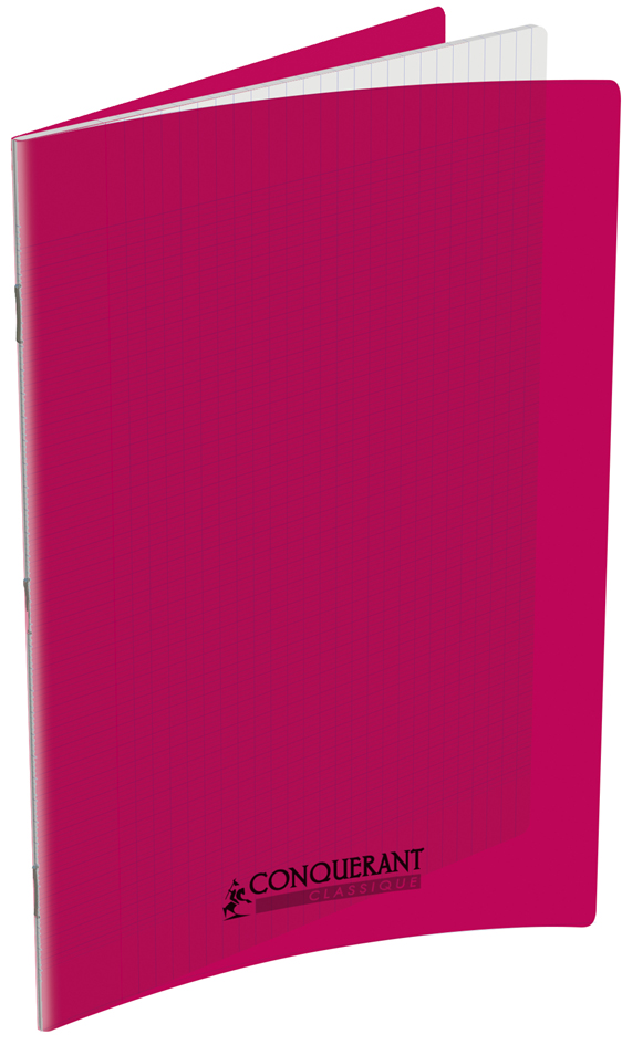 Visuel de référence: Cahier couverture Polypro, rose