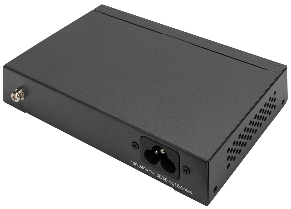 Commutateur Gigabit Ethernet PoE, face arrière
