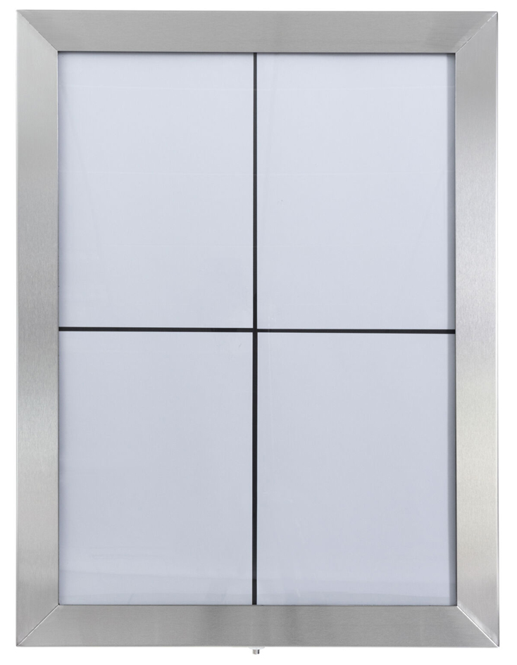 Vitrines LED, acier