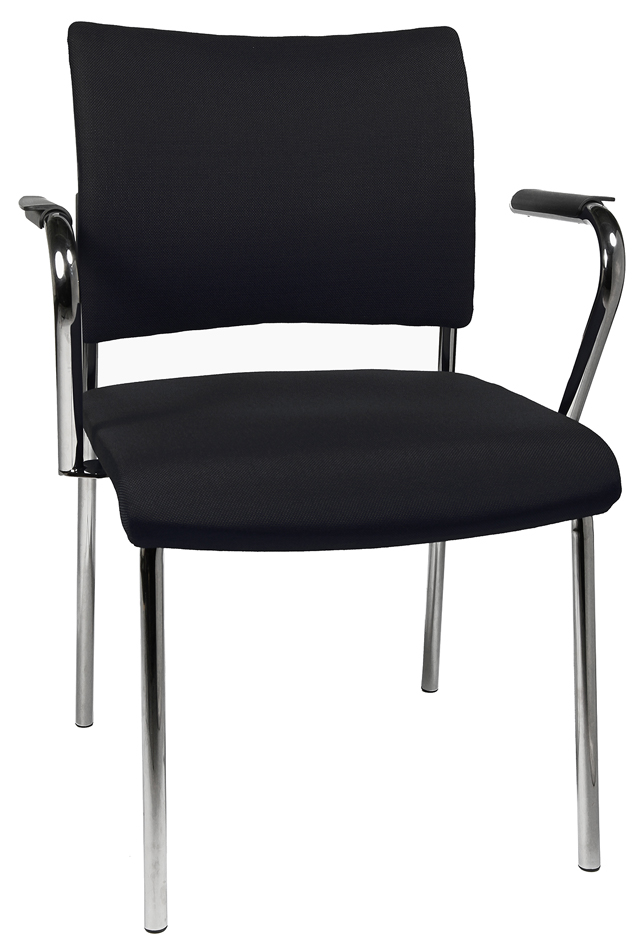 Topstar Accoudoirs modèle type 'Visit', noir/chromé