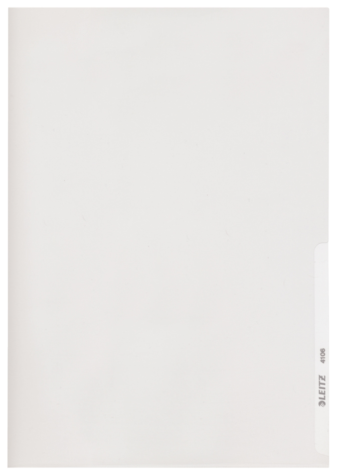 LEITZ Pochette transparente Premium, A4, PVC, transparent