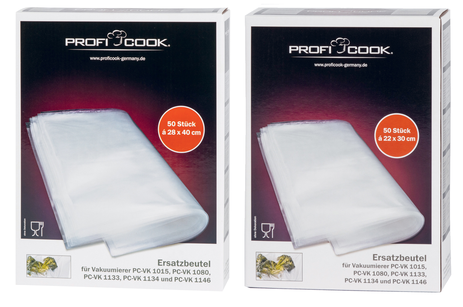 PROFI COOK Sachet pour emballage sous vide PC-VK 1015 50