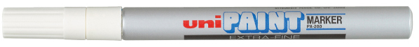 uni-ball Marqueur permanent PAINT PX203, argent