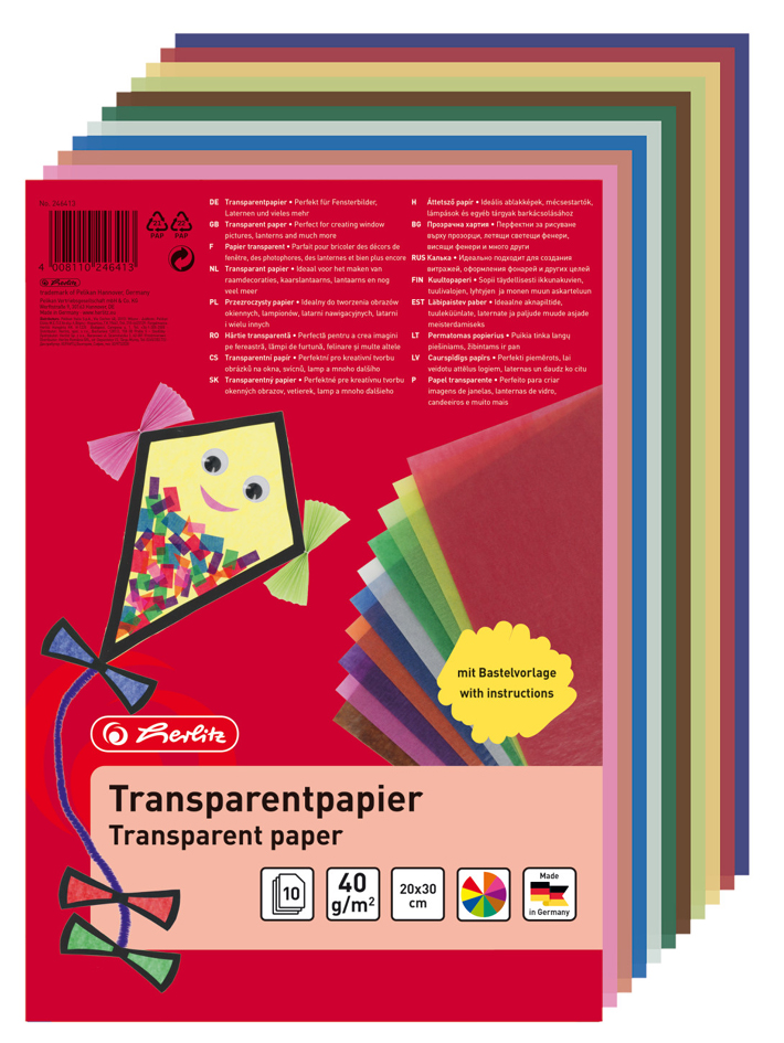 Papiers transparents