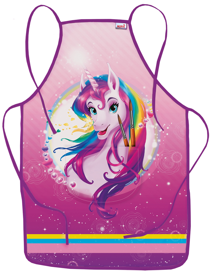 ROTH Tablier de peinture 'Licorne', poche frontale