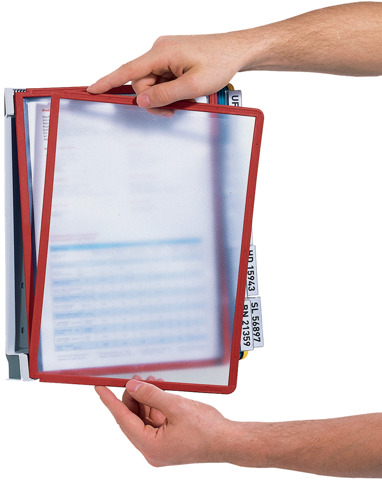Retrait et insertion des pochettes en toute facilité