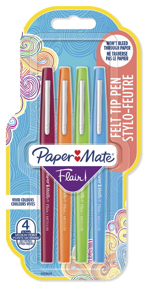 Paper:Mate Stylo feutre Flair Original FUN, étui de 4