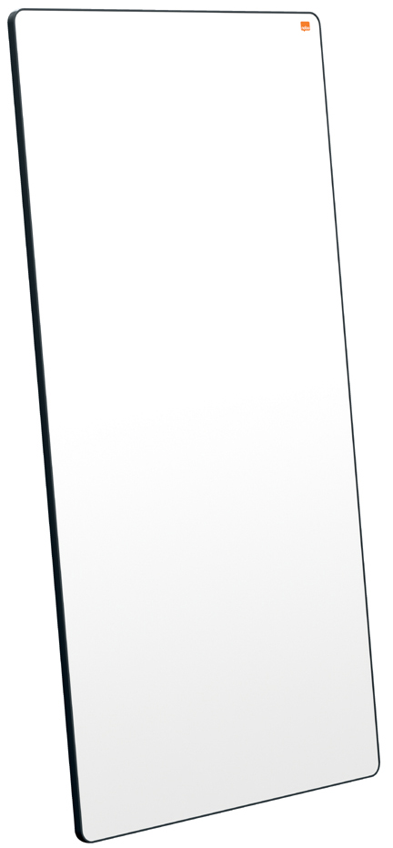Tableau blanc portable Move & Meet, cadre noir