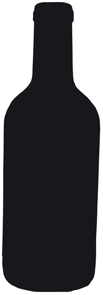 Securit Ardoise murale SILHOUETTE 'Bouteille'