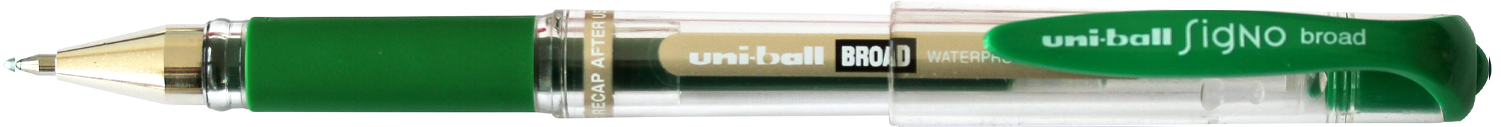 uni-ball Stylo roller encre gel SIGNO broad UM153C, vert