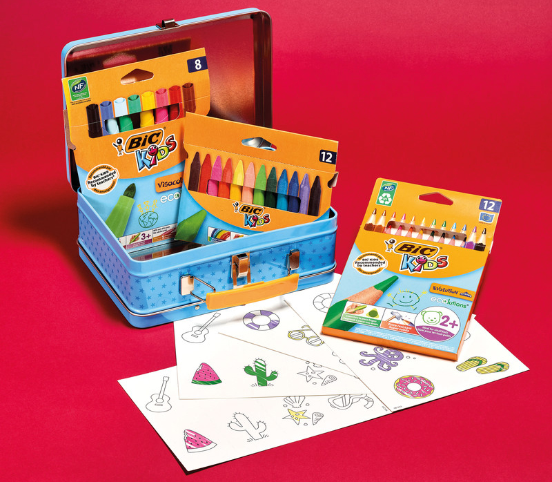 Sets de voyage pour dessiner
