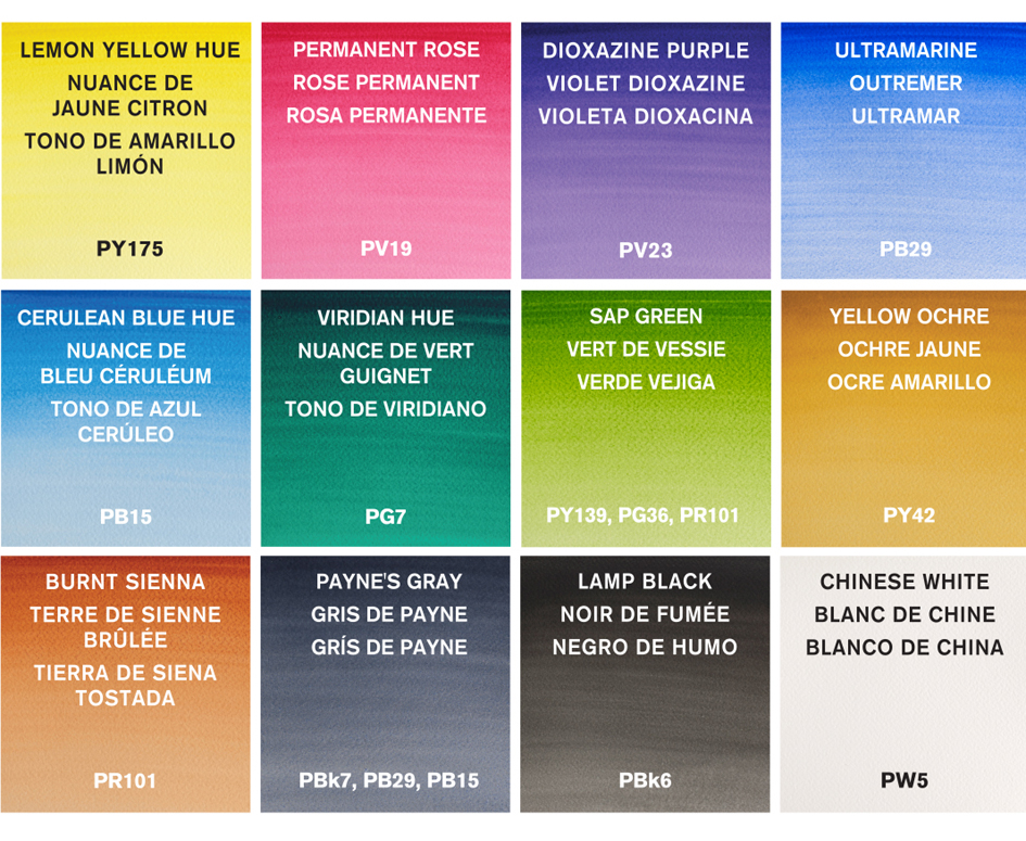 Aperçu des couleurs