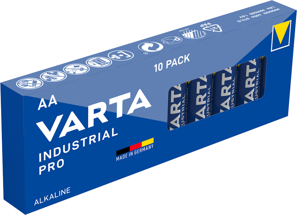 VARTA Pile alcaline 'INDUSTRIAL PRO', AA