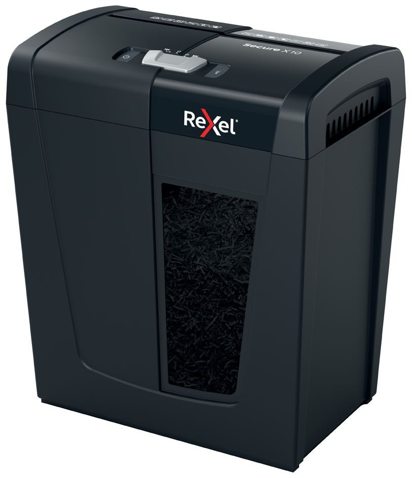 Rexel Destructeur de documents Secure X10,particules 4x40 mm