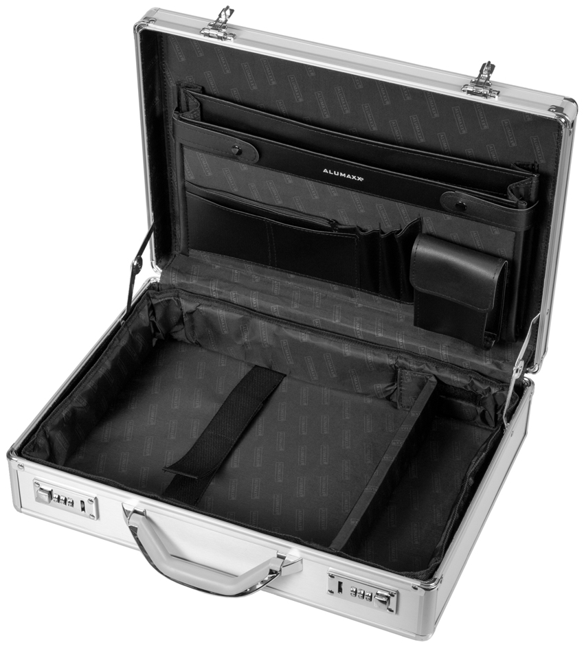 Attaché-case pour ordinateur portable "KRONOS", ouvert