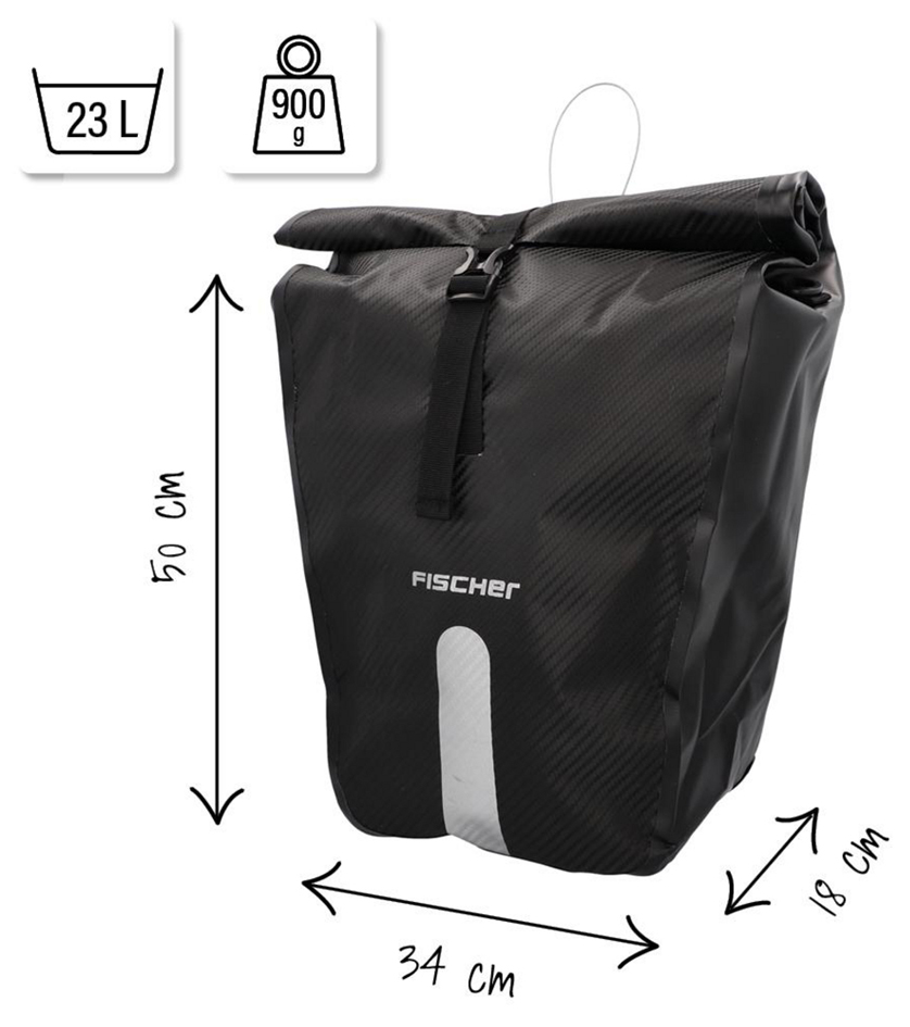 Sacoche de vélo PLUS Emendo - dimensions