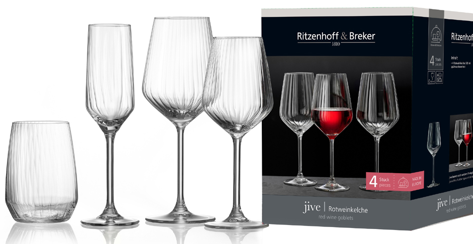 Ritzenhoff & Breker Flûte à champagne JIVE, 0,22 l