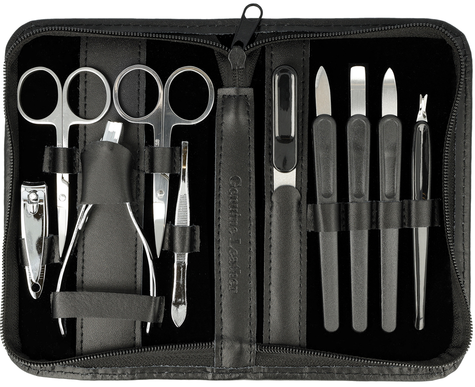 Set de manucure, vue intérieure