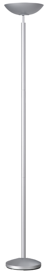 UNiLUX Lampadaire à LED DELY 2.0, dimmable, gris métallisé