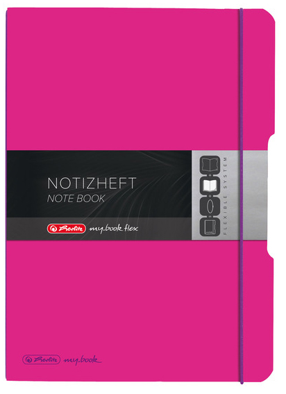 Cahiers de notes, A4, avec fermeture