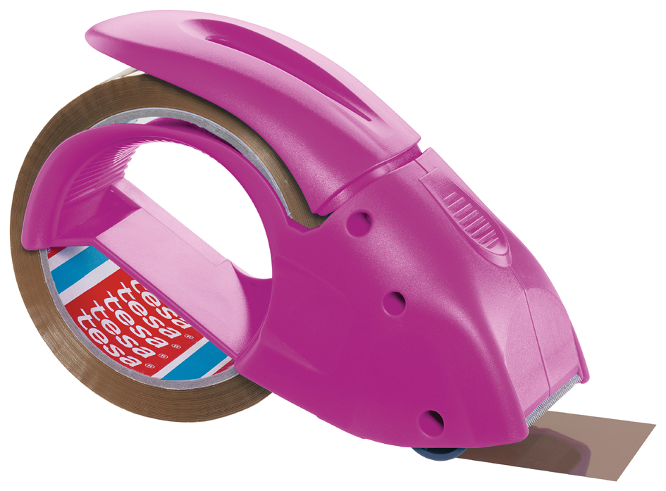 tesapack Dévidoir 'pack 'n' go', équipé, rose