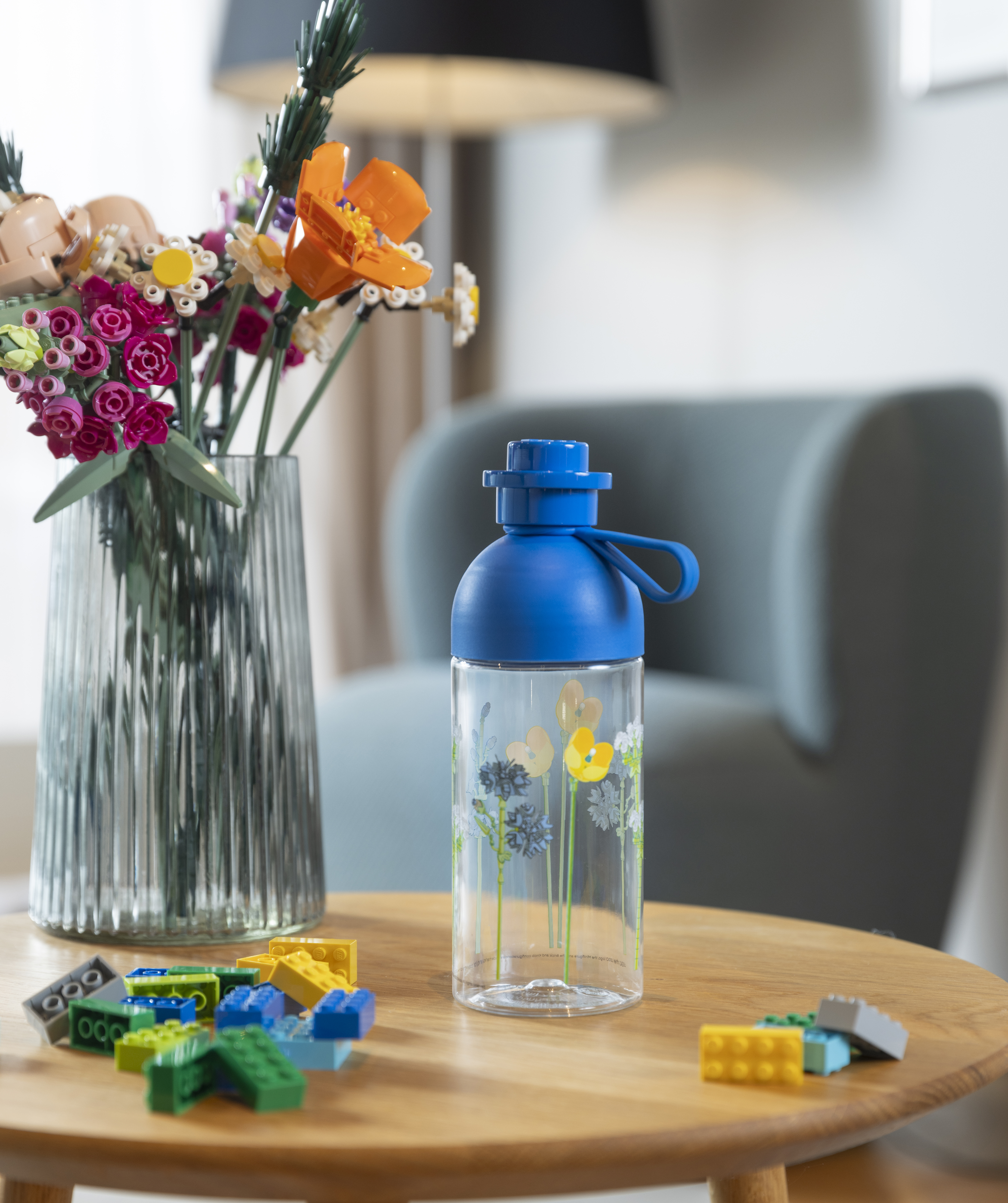 LEGO Gourde HYDRATION BOTTLE, 0,5 litre, bleu