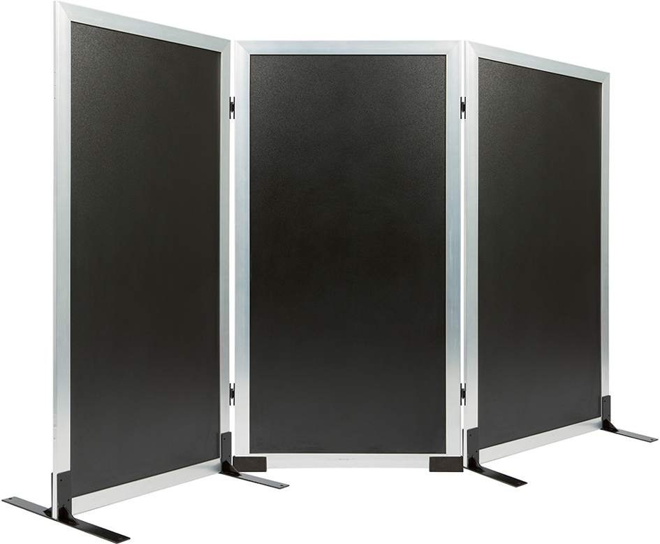 Visuel de référence: cloison MULTI BOARD avec pieds en métal