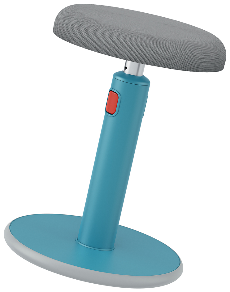LEITZ Tabouret assis-debout Ergo Cosy Active, bleu