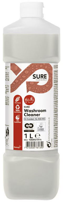 SURE Nettoyant pour salle de bain 'Washroom Cleaner',1 litre