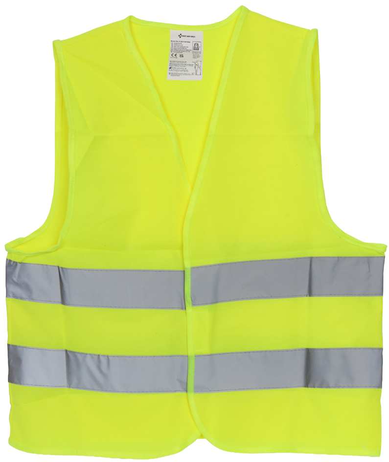 FIRST AID ONLY Gilet de signalisation/sécurité, jaune