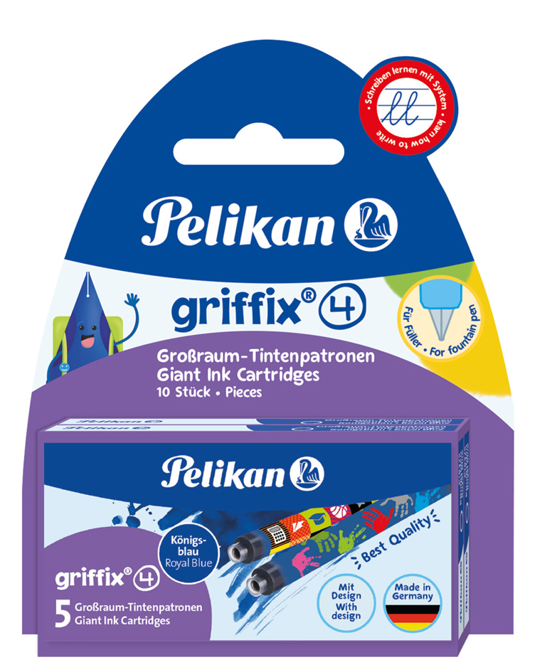 Pelikan griffix cartouches d'encre, sur carte blister